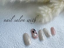 ウィズ 神戸(with)/ダルメシアン風ネイル