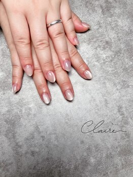 クレアネイル(claire.nail)/水光マグネットネイル