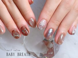 持ち込み☆冬ネイル