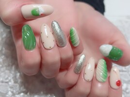 クリームソーダnail