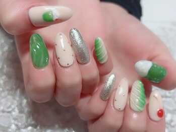 クリームソーダnail