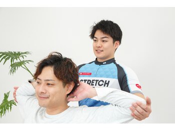 ストレッチヒーロー 鳥取店(STRETCH HERO)の写真/【男性人気No1肩甲骨はがし有り】1人1人の身体に向き合い悩みを徹底改善◎マッサージでは効かないあなたに