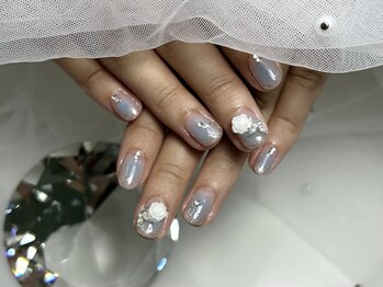 シャルム(Charme)の写真/ショートネイルデザインが豊富！自分らしい指先が見つかるサロン◎