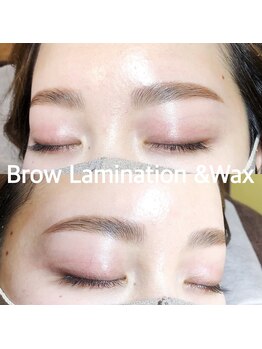 ネイル&アイラッシュ ルミア(Nail & Eyelash LUMIA)/ブロウラミネーション