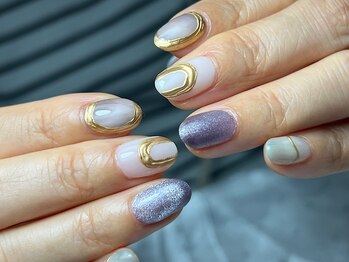 ネイルサロン プール ヴー(Nail Salon Pour Vous)/【人気定額】ニュアンスネイル