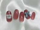 定額Design　くま　リボン