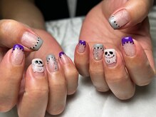 ネイルサロン プール ヴー(Nail Salon Pour Vous)/【10月定額】ハロウィンネイル