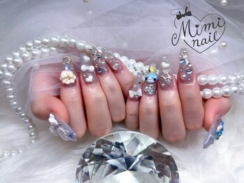 ミミネイル(Mimi nail)/ブルーポケモンネイル
