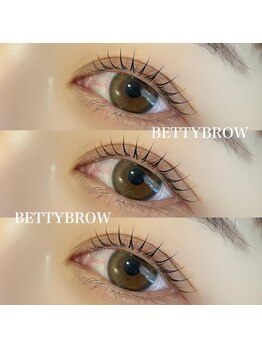 ベティーブロー(Betty Brow)/似合わせまつげパーマ