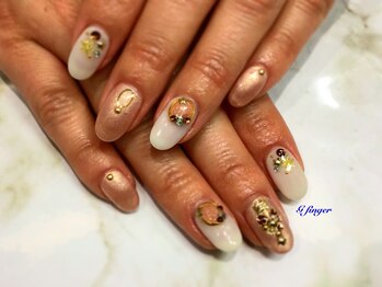 ジー フィンガー 千葉店(G)/クリスマスネイル2