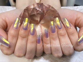 ハーティー(Hearty)/ミラーネイル