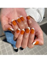 ミントリーフ バイ リート(Mint leaf by Reat)/柿色フレンチ