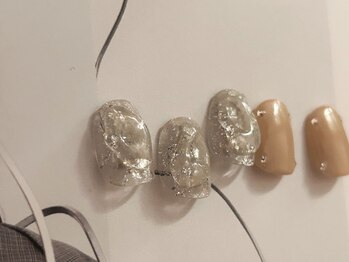 クリアメタルネイル