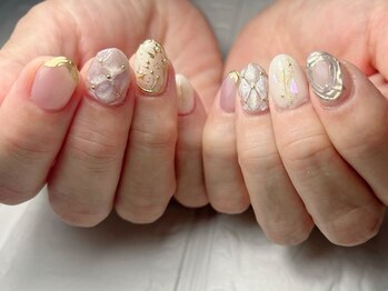 ブリスフルハピネス(Blissful happiness)/キルティングネイル