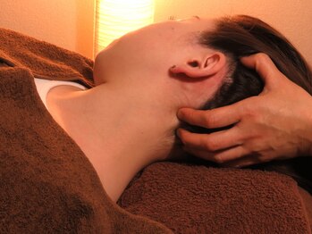 アスク(asuku)の写真/【眼精疲労・不眠にも◎】首肩デコルテまでしっかりほぐすドライヘッドスパ★頑張っている自分へご褒美を♪