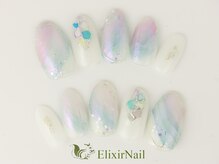 エリクサーネイル 渋谷(Elixir Nail)/定額bカジュアル/ クーポン使用