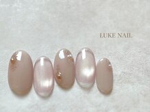 ルークネイル(LUKE NAIL)/うるつや水光マグネットネイル