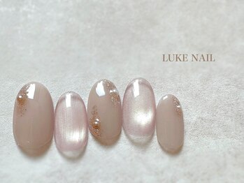 ルークネイル(LUKE NAIL)/うるつや水光マグネットネイル