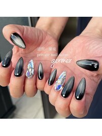 ブラックのマグネット☆