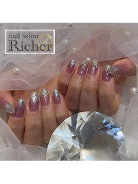 ラメグラデーション