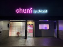 チュニ バイ チッチ 小倉店(chuni by chicchi)の雰囲気（ピンクのネオンの看板が目印です↑）
