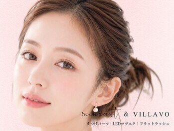 ヴィラーヴォ 銀座店(VILLAVO)の写真/まつげパーマ人気NO.1メニュー【5step♪幹細胞の贅沢ケア＆ケラチンまつパ￥11550→￥7700】で大満足◎