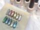 ビューティラボ 徳島元町店(Beauty labo)の写真/[当日予約大歓迎◎]洗練されたシンプル上品♪飽きがなく、季節問わず楽しめるマグネットネイルが大人気☆