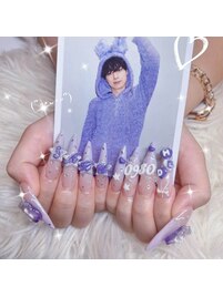 ACEes作間龍斗くん生誕ネイル