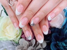 ディーネイル 京橋(D-nail)/【小山】シンプル×ビジュー