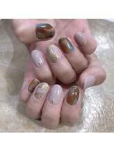 ネイルアンドアイラッシュサロン エスポアール(nail&eyelash salon espoir)/ボタニカルネイル　90分コース