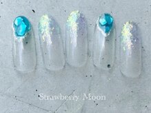 サロンストロベリームーン(Salon Strawberry Moon)/ブルーネイル