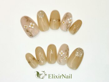 エリクサーネイル 五反田(Elixir Nail)/定額b カジュアル/クーポン使用