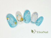 エリクサーネイル 五反田(Elixir Nail)/定額c やり放題/クーポン使用