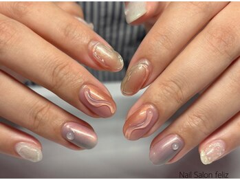 持ち込み/グラデーションネイル