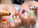 トイストーリーネイルアート