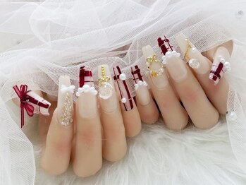 ジョアアンジェ 上本町店(joieange)の写真/【ジェル長さ出しアプレ登場】爪に悩みがある方にもオススメ◎長さ出しで丈夫かつ美しい指先に!<1本~OK >