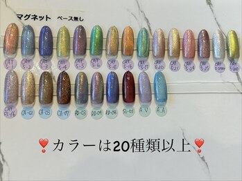 スターチス 行徳(statice)/マグネットカラーチャート☆