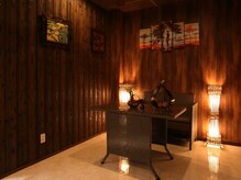 アジアンリラクゼーション ヴィラ 大宮店(asian relaxation villa)の雰囲気（内装にもこだわりあり。バリを思わせるようなリゾート空間）