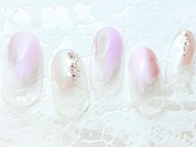 レアレアネイル(Lealeanail)/【パラジェル】塗りかけネイル