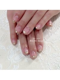 根本クリア☆ゴールドフレンチ