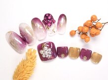 ボボカ(BOVOKA)/ぶどうネイル