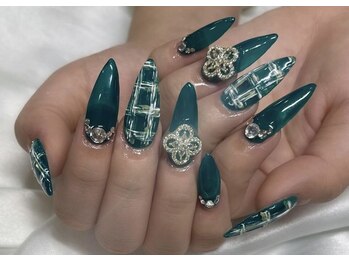 チェックネイル