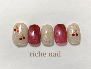 リッシュネイル 新百合ヶ丘店(riche nail)/トレンドデザインコース