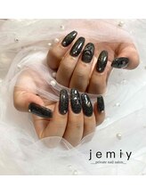 ジェミー(jemiy)/ラメワンカラー×クロム