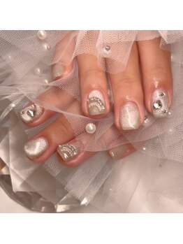 シルバー+ワンホンパーツ