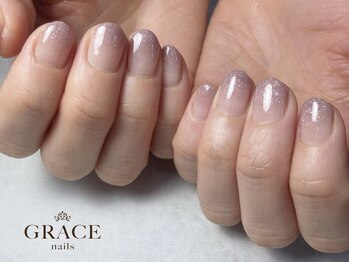グレース ネイルズ(GRACE nails)/楢本担当　ショートネイル