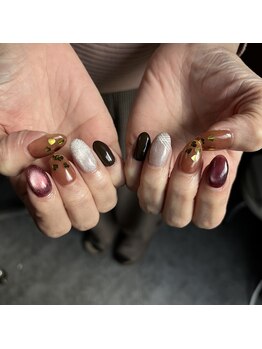 リノン(Linon)/バレンタインネイル