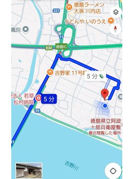 美璃花(mirika)/地図