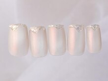 アイネイルズ 新宿店(I nails)/オーロラマットぷっくり8980円
