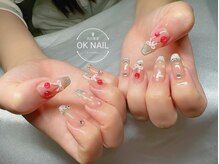オーケーネイル(OK NAIL)/チップ長さだしやり放題